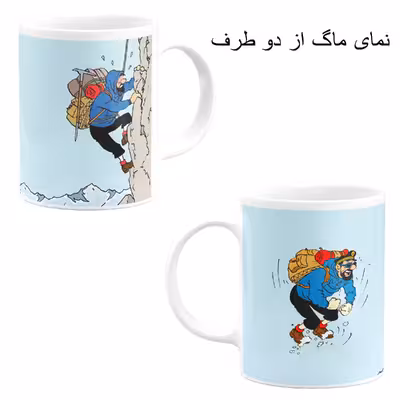 ست هدیه ماگ مدل کارتون تن تن کد M8