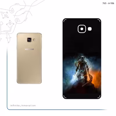 برچسب پوششی ماهوت مدل Skyrim Game Series مناسب برای گوشی موبایل سامسونگ Galaxy A7 2016