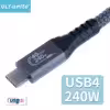 کابل USB-C یو اِل‌ تی یونیت مدل 240W 40 طول 1 متر