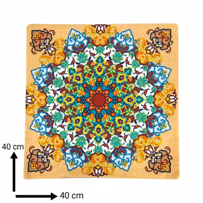 کاور کوسن مدل ترنج مجموعه 2 عددی