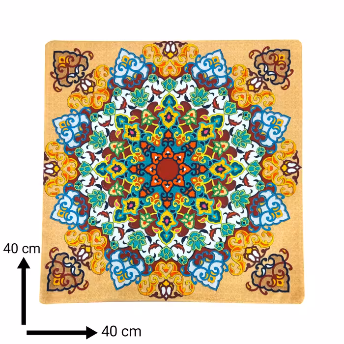 کاور کوسن مدل ترنج مجموعه 2 عددی