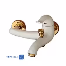 شیر حمام راسان مدل اکتاو شیری طلا | تپس ایران فروشگاه آنلاین شیرآلات