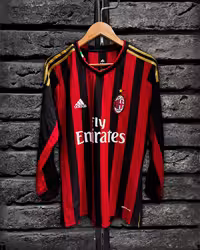 کیت کلاسیک میلان 2014 – 2013 آستین بلند