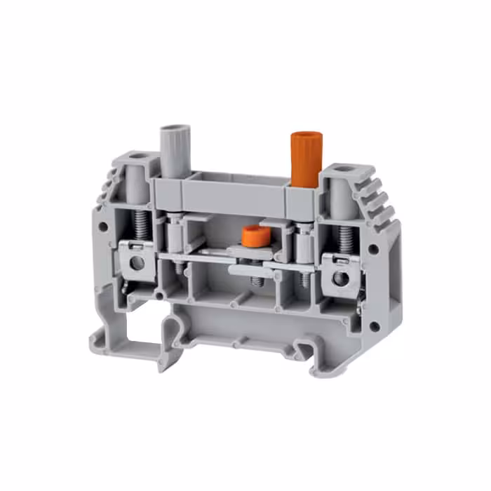 ترمینال ریلی سری پیچی قطع شونده RSTP6 سایز 6 رعد الکتریک