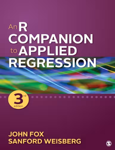 خرید و دانلود نسخه کامل کتاب An R Companion to Applied Regression