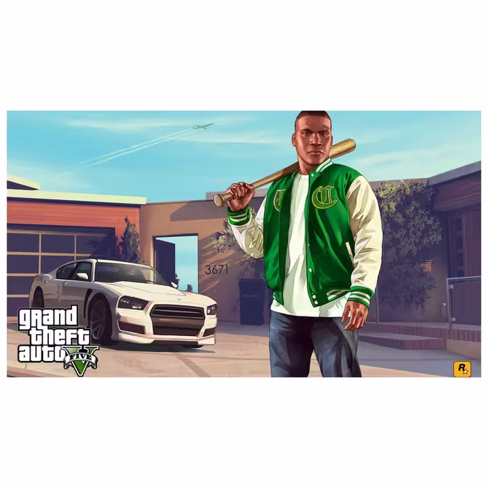 تابلو شاسی طرح بازی GTA مدل T8146