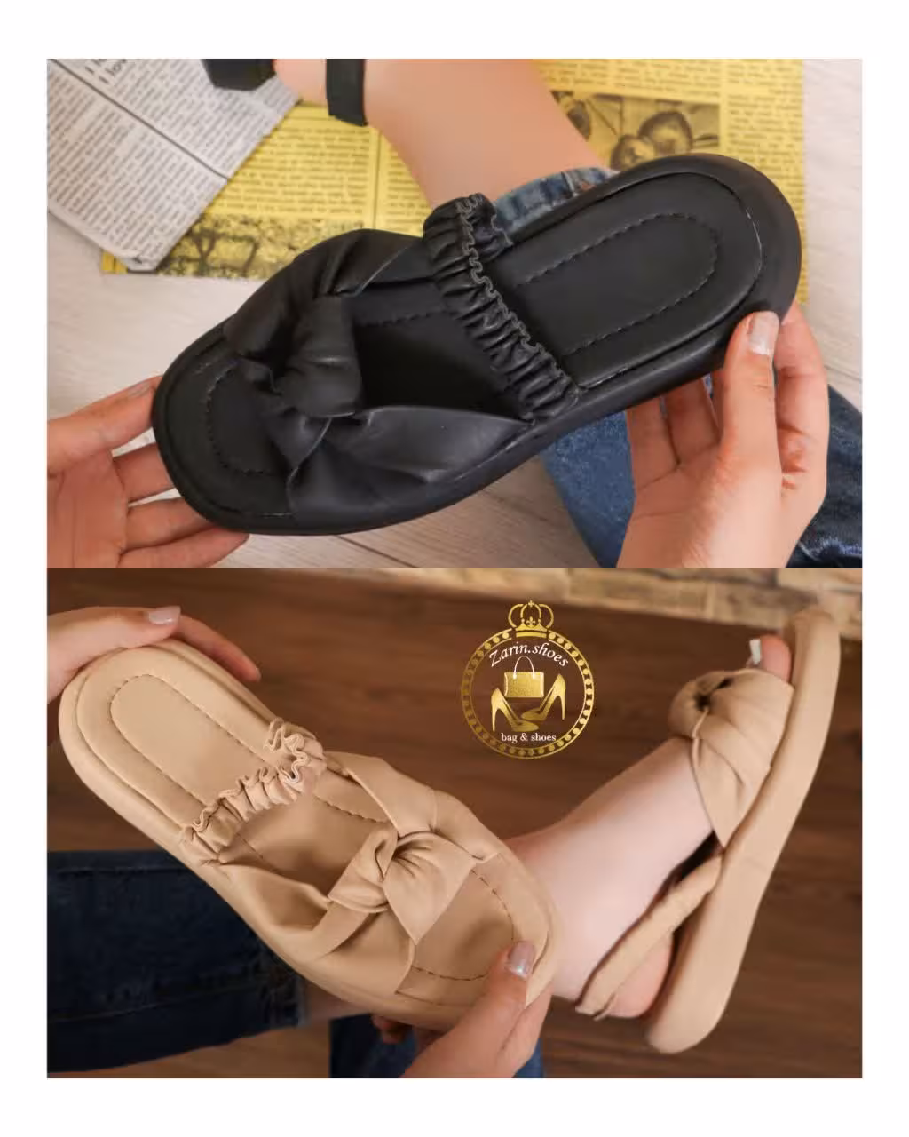 صندل طبی اسپرت زنانه گره ای