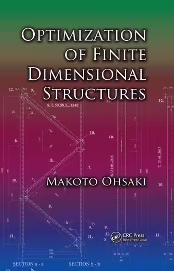 خرید و دانلود نسخه کامل کتاب Optimization of Finite Dimensional Structures