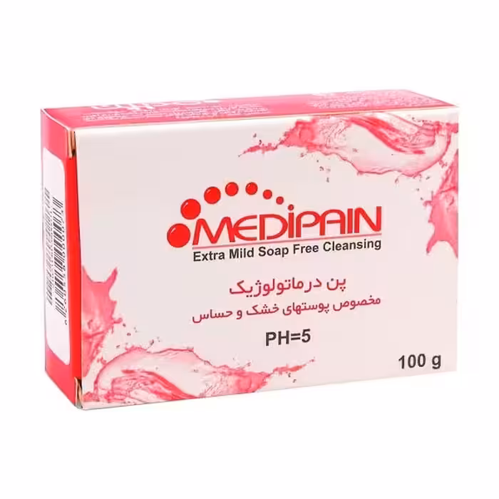 پن درماتولوژیک مدیپن مناسب پوست خشک و حساس وزن 100 گرم