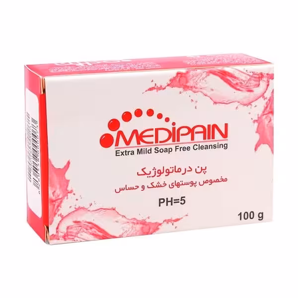 پن درماتولوژیک مدیپن مناسب پوست خشک و حساس وزن 100 گرم