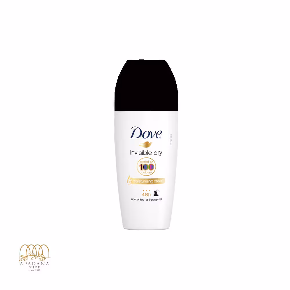 مام رول دئودورانت زنانه داو مدل Invisible Dry-48h حجم 50 میل