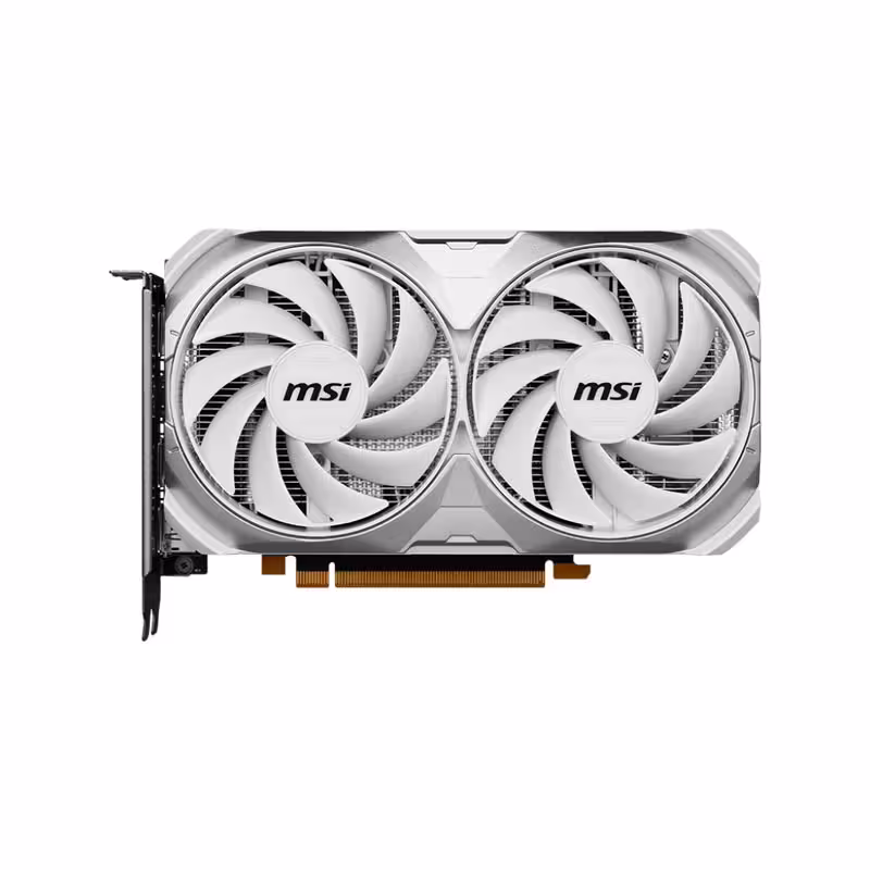 کارت گرافیک ام اس آی مدل GeForce RTX 4060 VENTUS 2X WHITE 8G