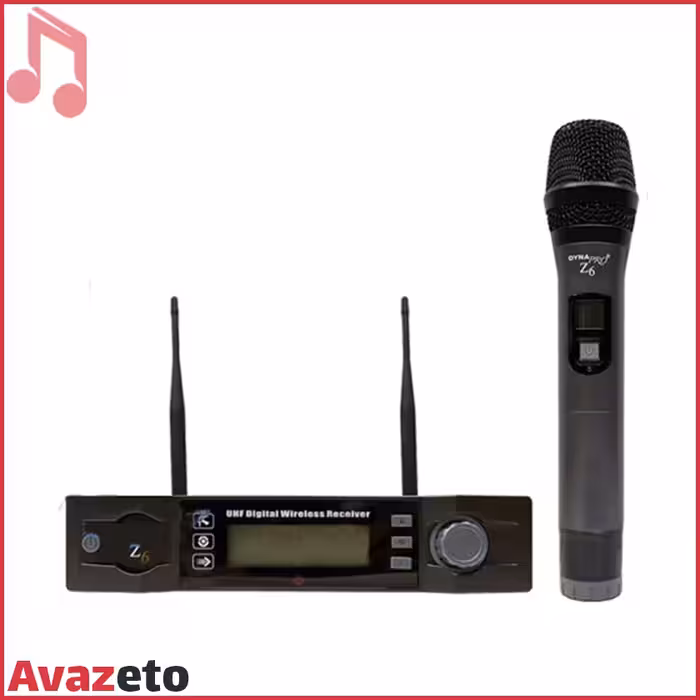 میکروفن بیسیم دستی دایناپرو DYNAPRO Z6