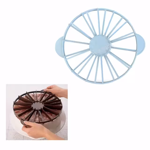 مقسم کیک پلاستیکی دو طرفه 12/14