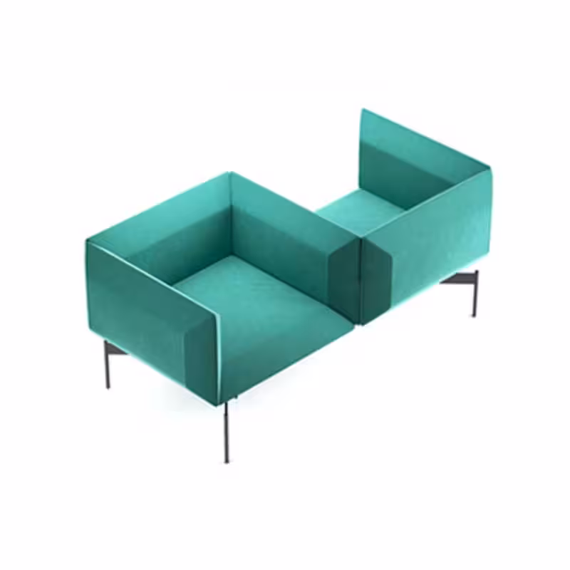 مبل راحتی دونفره هلگر مدل Puzzle-SF-110-12