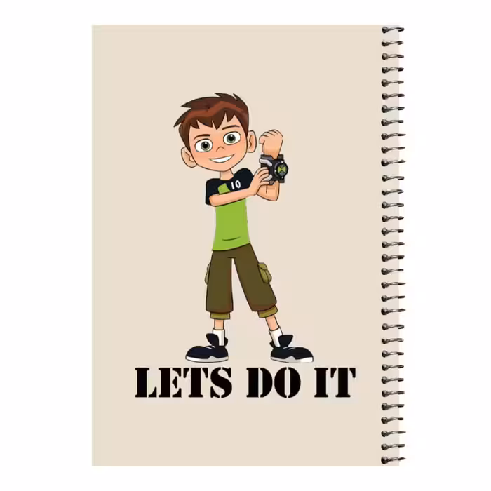 دفتر مشق 80 برگ اس جی مدل بن تن کد 1