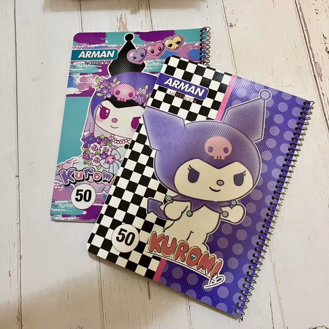 دفتر 80 برگ کرومی آرمان