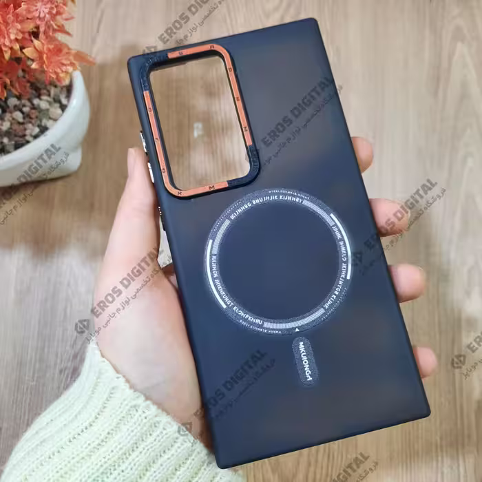 قاب گوشی Samsung Galaxy S24 Ultra مدل مگ سیف دار مات