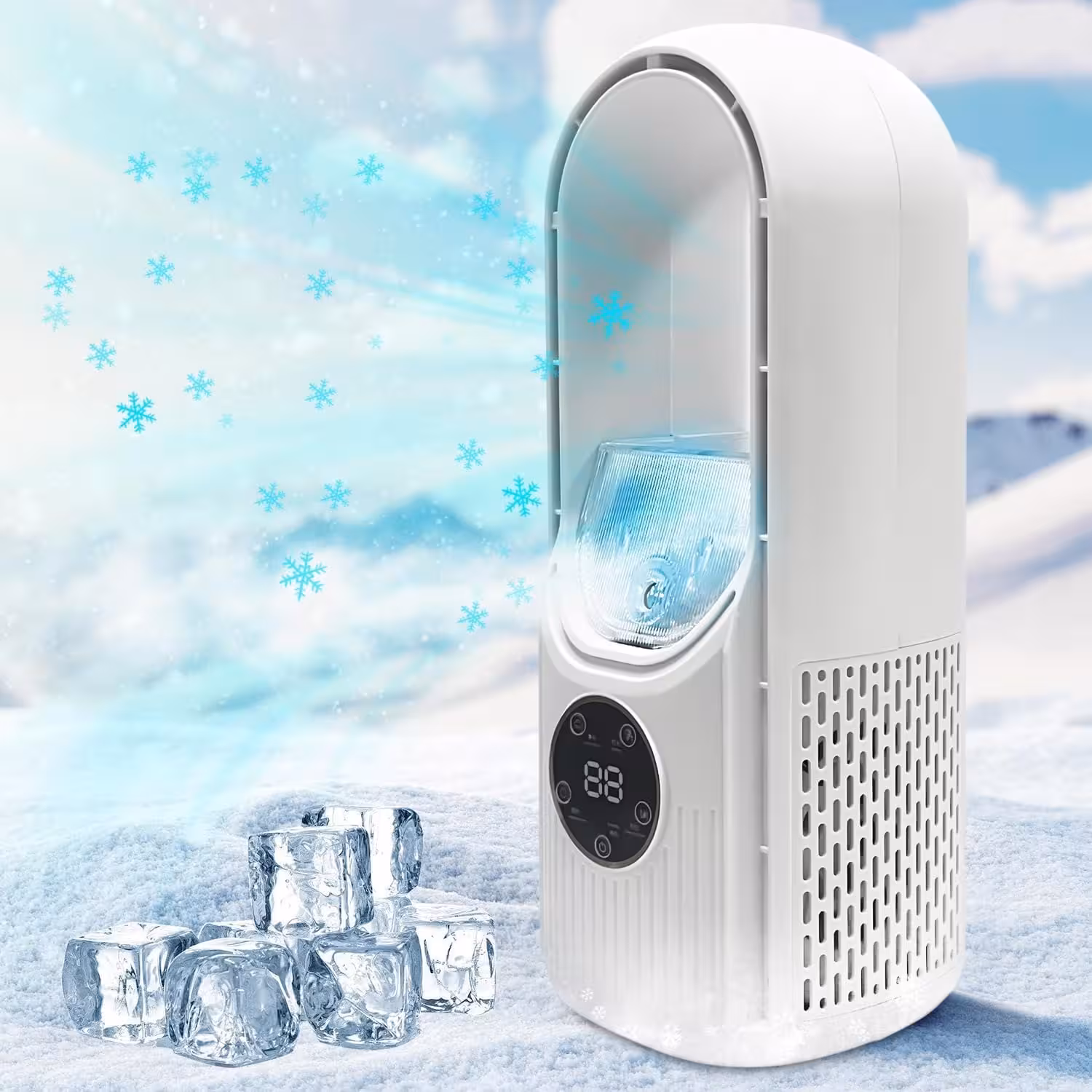 پنکه مه پاش شارژی بدون پره مدل Air Multiplier