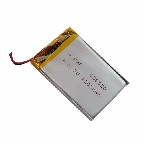 باتری پلیمر سایز 553550 ظرفیت 1200 میلی آمپر