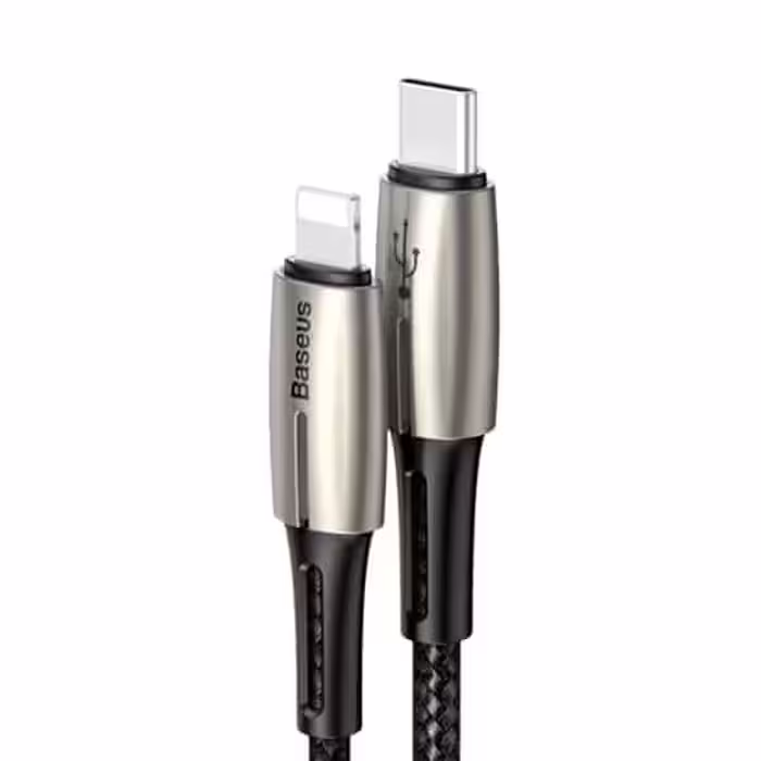 کابل تبدیل USB-C به لایتنینگ باسئوس مدل CATLRD-01 طول 1.3 متر
