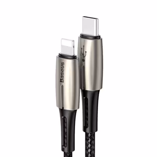 کابل تبدیل USB-C به لایتنینگ باسئوس مدل CATLRD-01 طول 1.3 متر