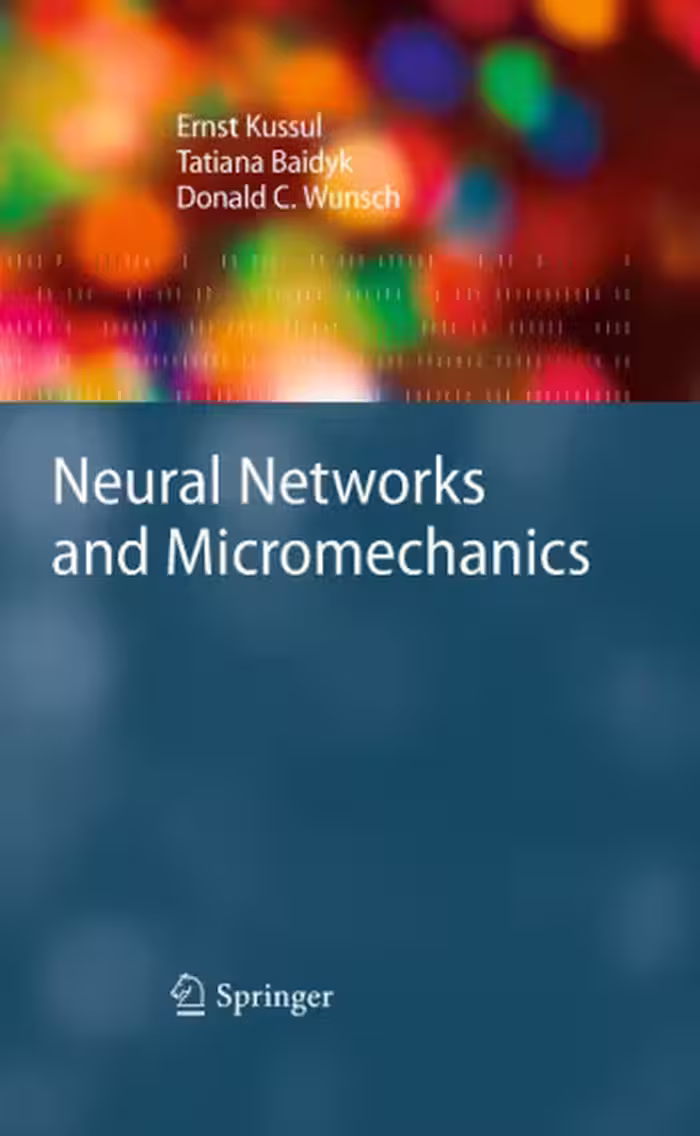 خرید و دانلود نسخه کامل کتاب Neural Networks and Micromechanics