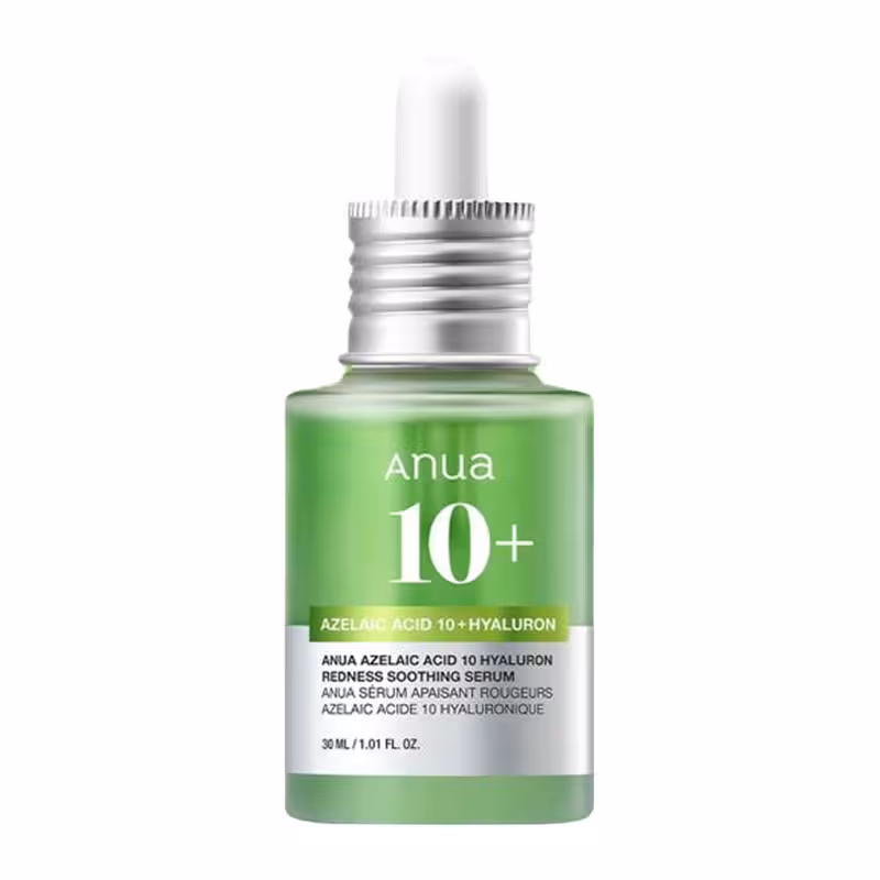 سرم آزلائیک اسید Azelaic Acid 10% و هیالورون Hyaluron آنوا Anua تسکین دهنده و آبرسان حجم 30ml