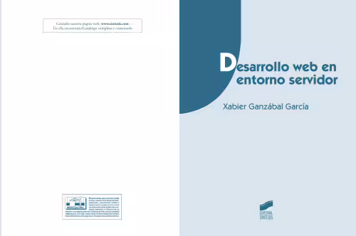خرید و دانلود نسخه کامل کتاب Desarrollo web en entorno servidor