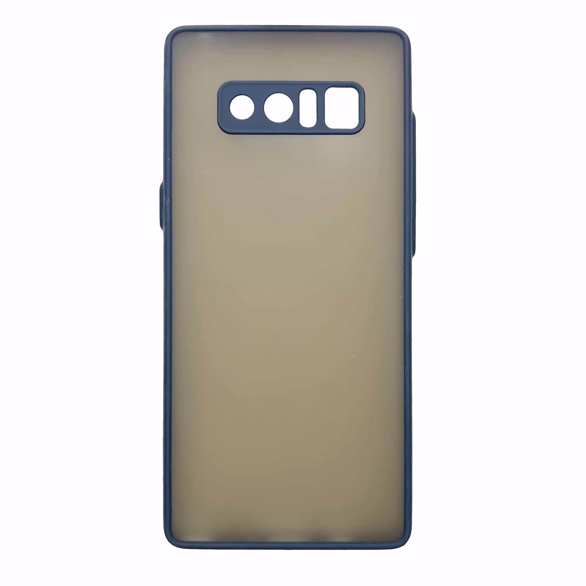 قاب پشت مات محافظ لنزدار مناسب برای Samsung Note8-سرمه ای