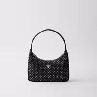 قیمت و خرید کیف زنانه پرادا مدل Prada Re-Edition Re-Nylon mini bag with studs اورجینال