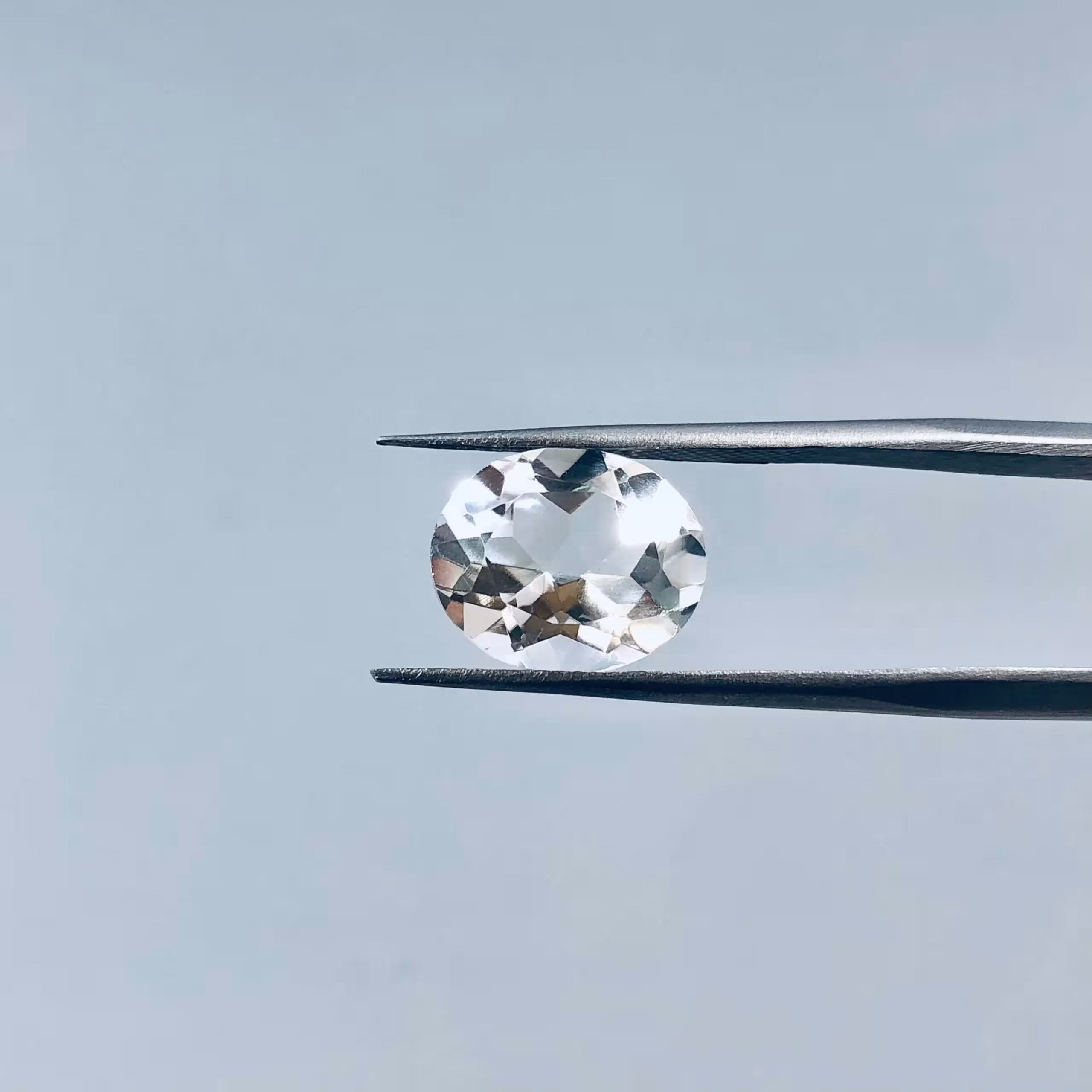 کوارتز شفاف بیضی 251119