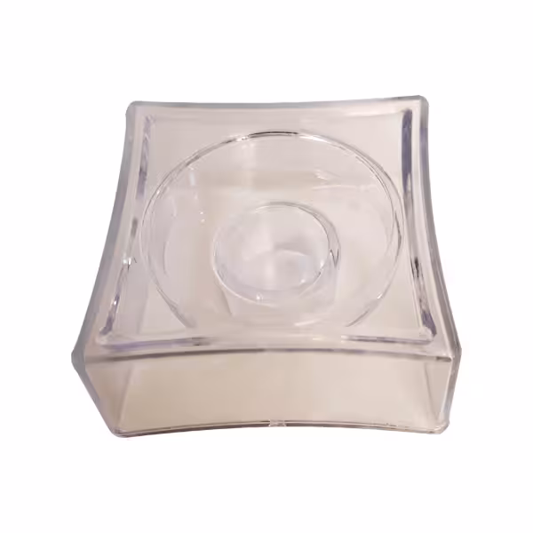 جا شمعی یکبار مصرف دو کاره طرح مربع