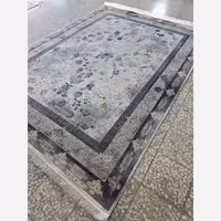 فرش 1200 شانه ماشینی کاشان طرح شاهکار ترمه ای12متری(باارسال رایگان)