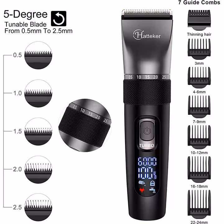 ماشین اصلاح موی سر و صورت هاتکر مدل RFC-695 به همراه موزن اصلاح گوش و بینی