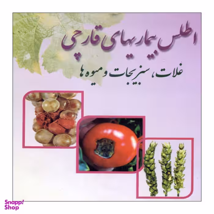 کتاب اطلس بیماری های قارچی اثر ساسان صادقی خامنه ای تبریزی ناشر علم کشاورزی
