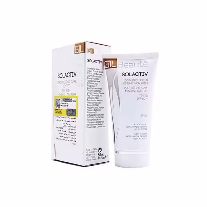 کرم ضد آفتاب سل اکتیو SPF50 ژیل بوته فاقد چربی 50میلی لیتر