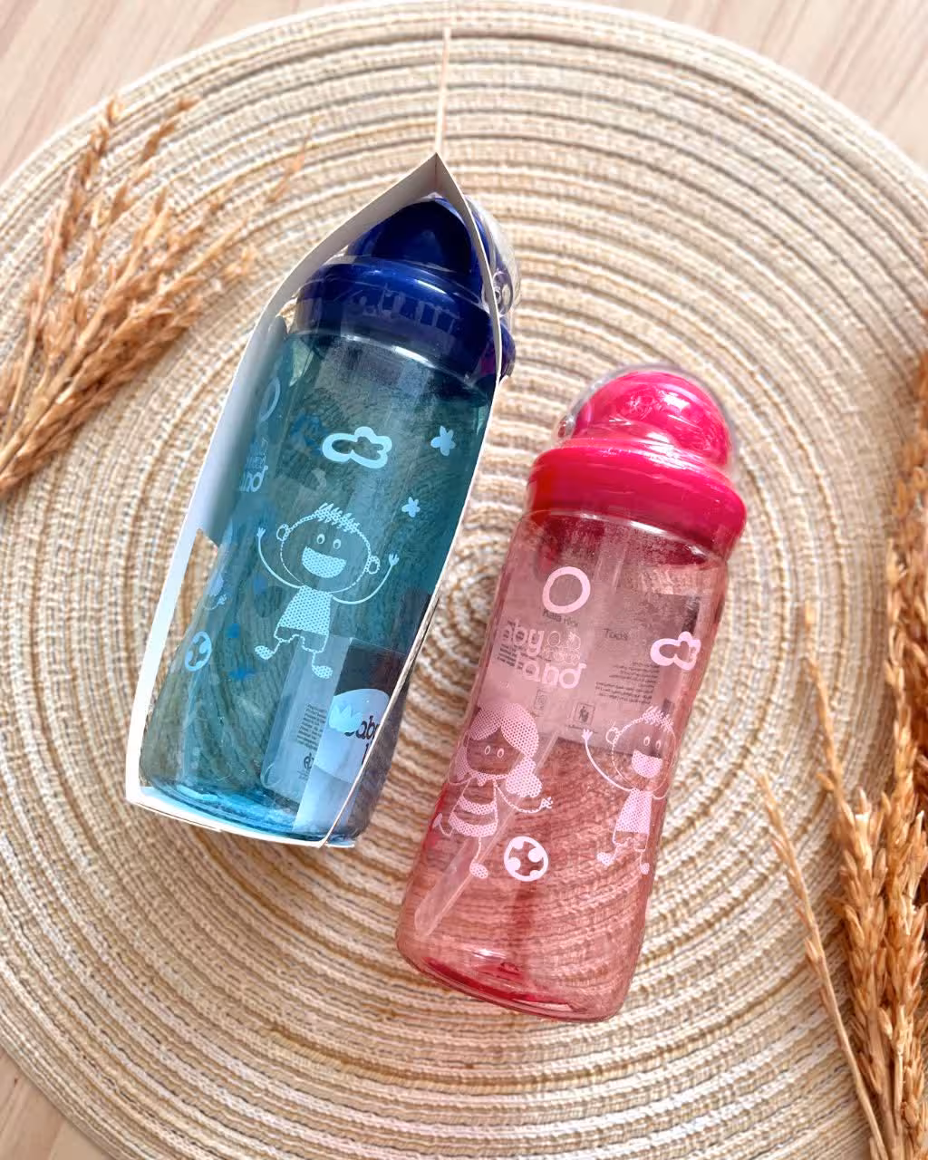 قمقمه نی دار کودک برند بیبی لند