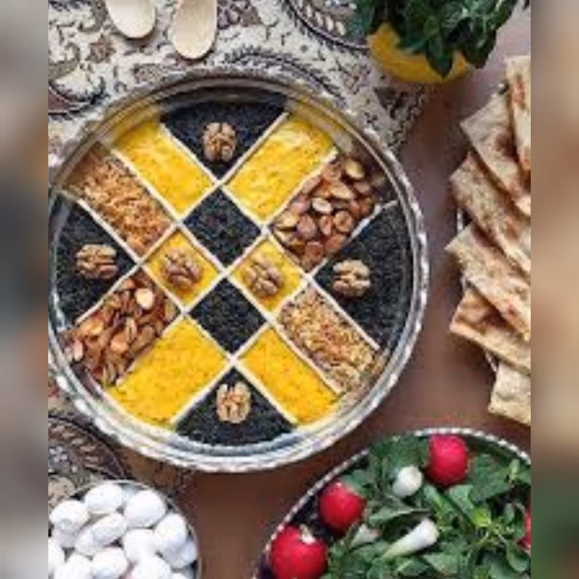 غذای خانگی حلیم بادمجان با گوشت حلیم بادمجان خانگی حلیم بادمجان شیرازی