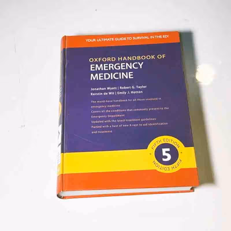کتاب طب اورژانسی زبان اصلی کمیاب | EMERGENCY MEDICINE | OXFORD