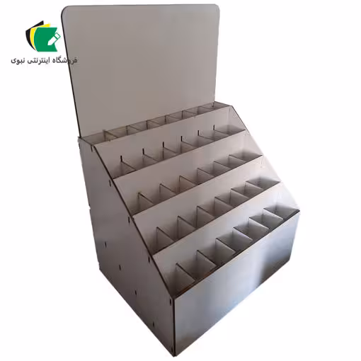استند قلممو MDF مناسب استند انواع قلمو و براش آرایشی ، ماژیک ، خودکار و مداد