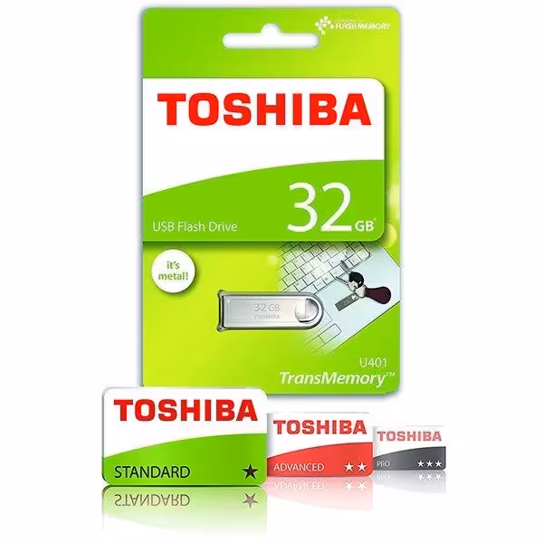 فلش مموری توشیبا مدل TransMemory U401 ظرفیت 32 گیگابایت