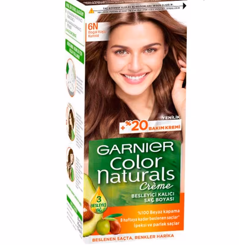 کیت رنگ موی گارنیر شماره (6N) GARNIER COLOR NATURALS