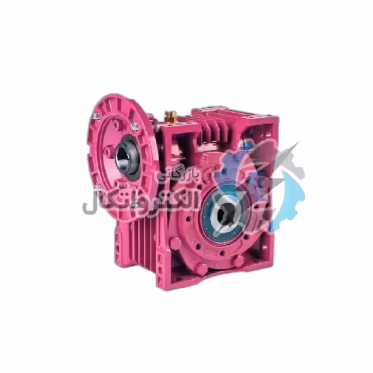 گیربکس حلزونی(کتابی) ایلماز سایز 63 نسبت 100 ورودی 19 خروجی 25 میلیمتر فلنج 80B5 ساخت ترکیه