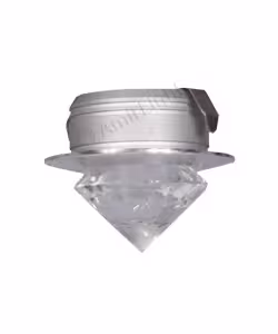 چراغ دکوراتیو کریستالی روکار قندیلی کوتاه 1 وات EDC-ای دی سی