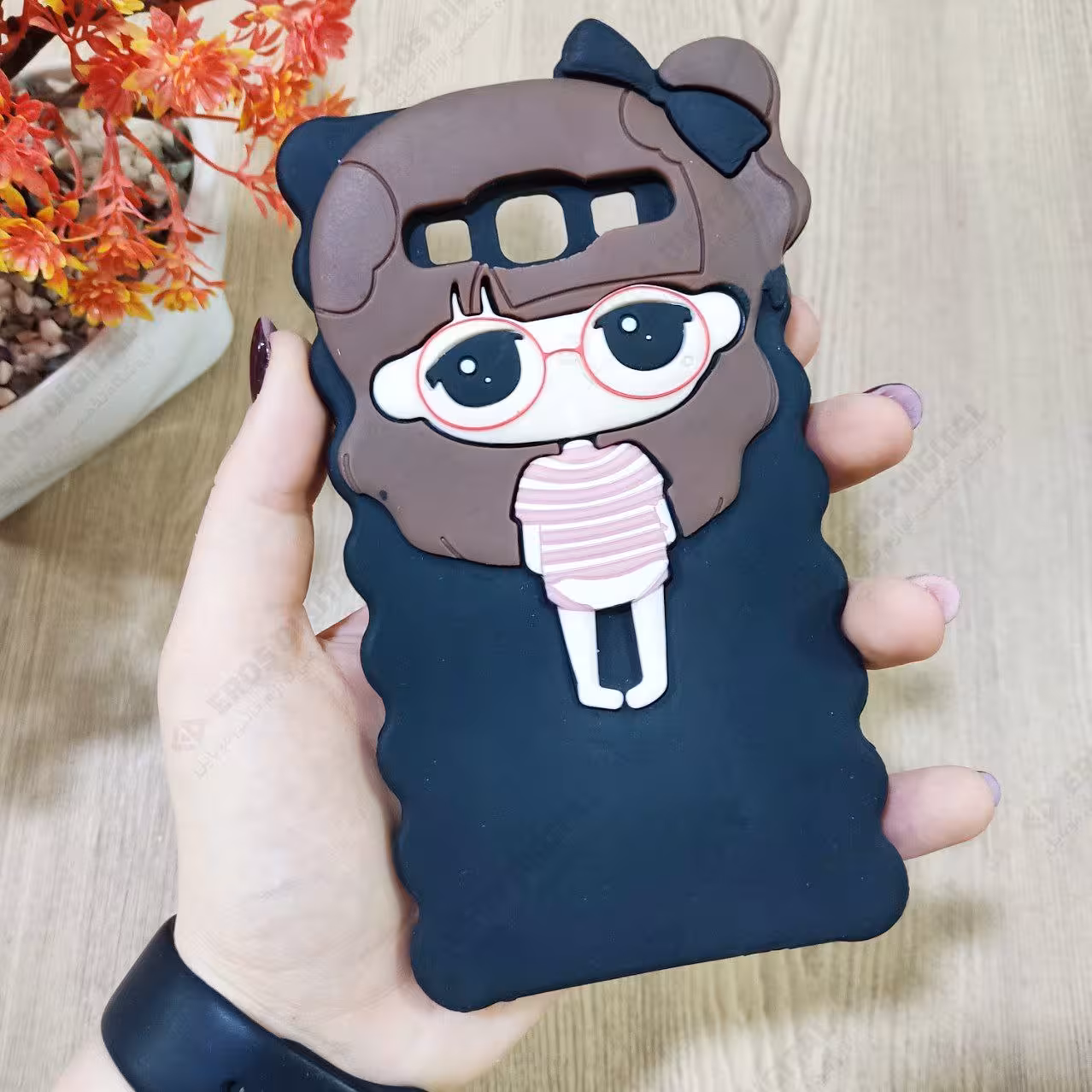 قاب گوشی Samsung Galaxy A7 / E7 مدل سیلیکونی عروسکی