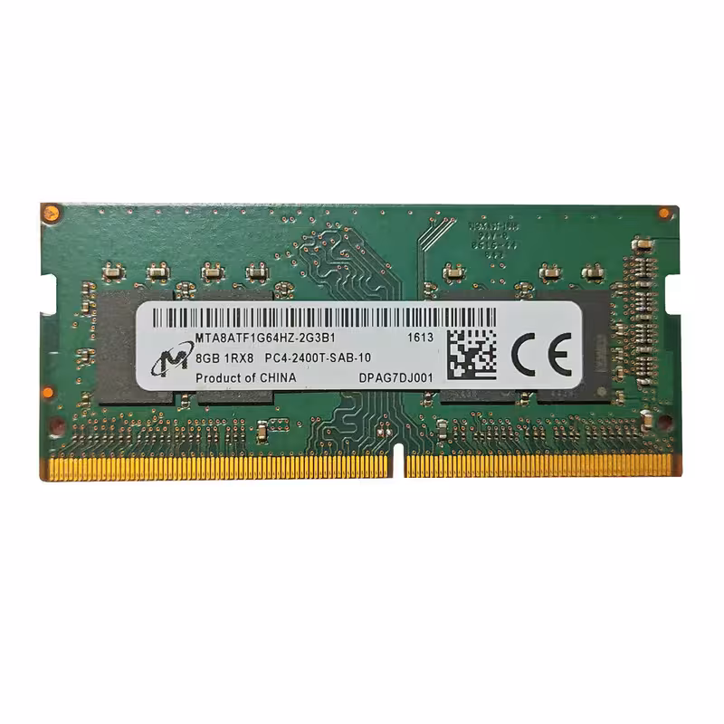 رم لپ تاپ DDR4 تک کاناله 2400 مگاهرتز میکرون مدل MTA8ATF1G64HZ ظرفیت 8 گیگابایت | کالا مکس