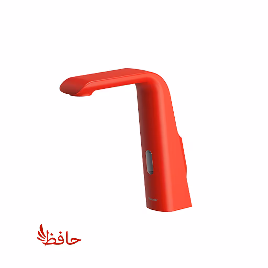 شیر روشویی چشمی شودر مدل فالکو قرمز