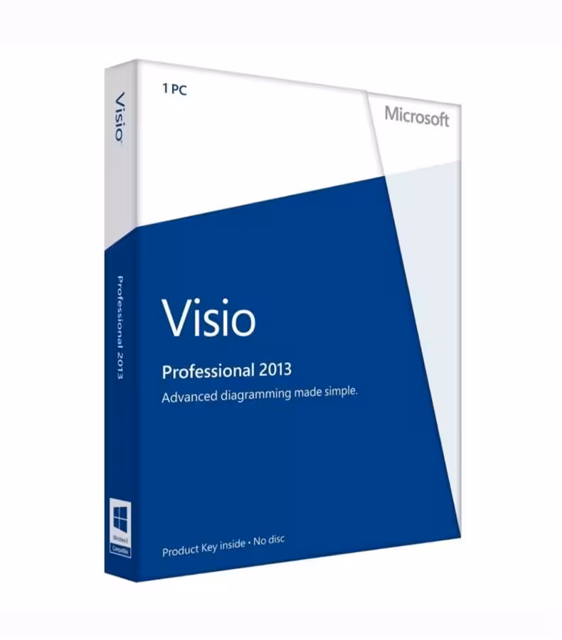 لایسنس مایکروسافت Visio Professional 2013