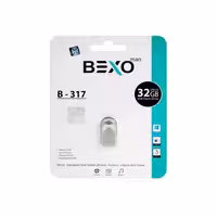 فلش 32GB مدل BEXO B-317 – نقره ای